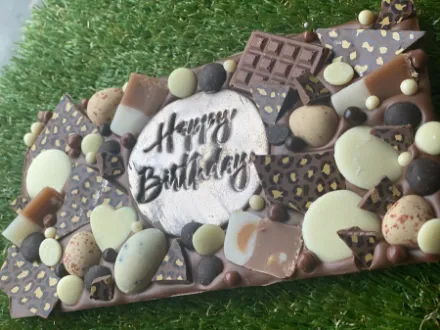 Picture of Large Happy Birthday Chocolate Bar